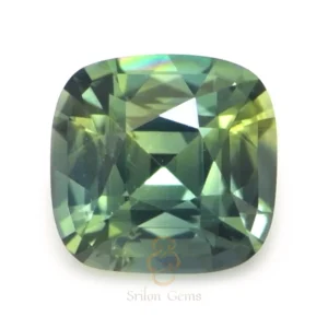 0.56 Ct Teal Sapphire Cushion Madagascar 0.56 ct teal sapphire cushion cut Madagascar natural gemstone